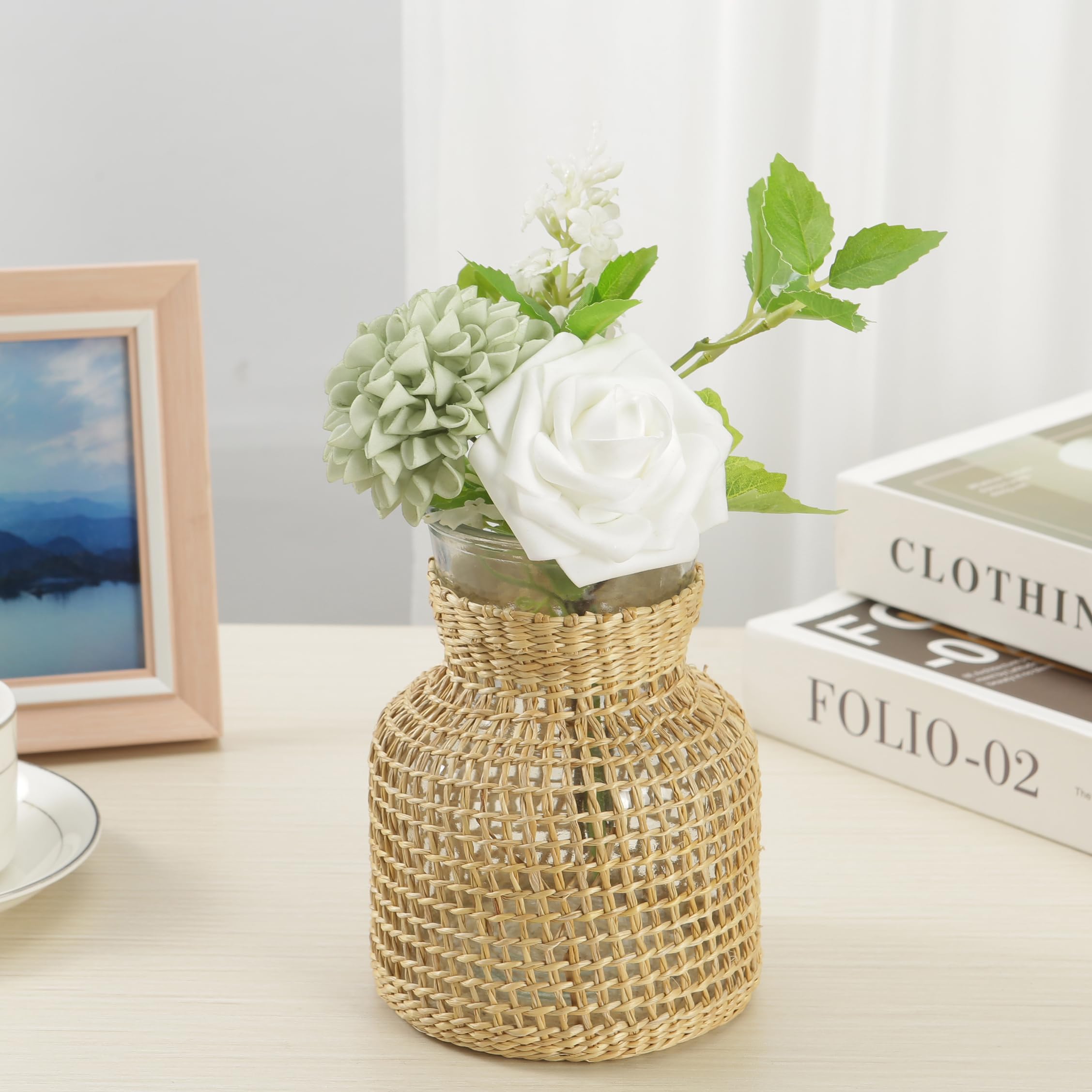 YEEFLORA handmade foam flowers color variation note for batch diversity