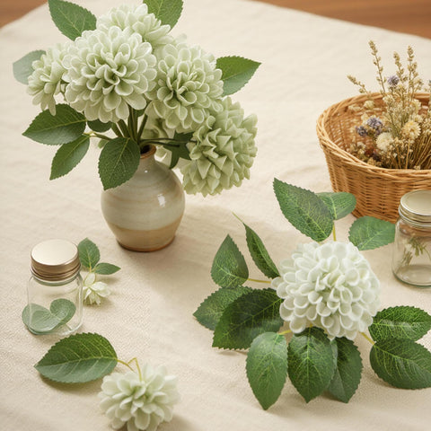 YEEFLORA wedding table centerpiece arrangement using artificial flowers