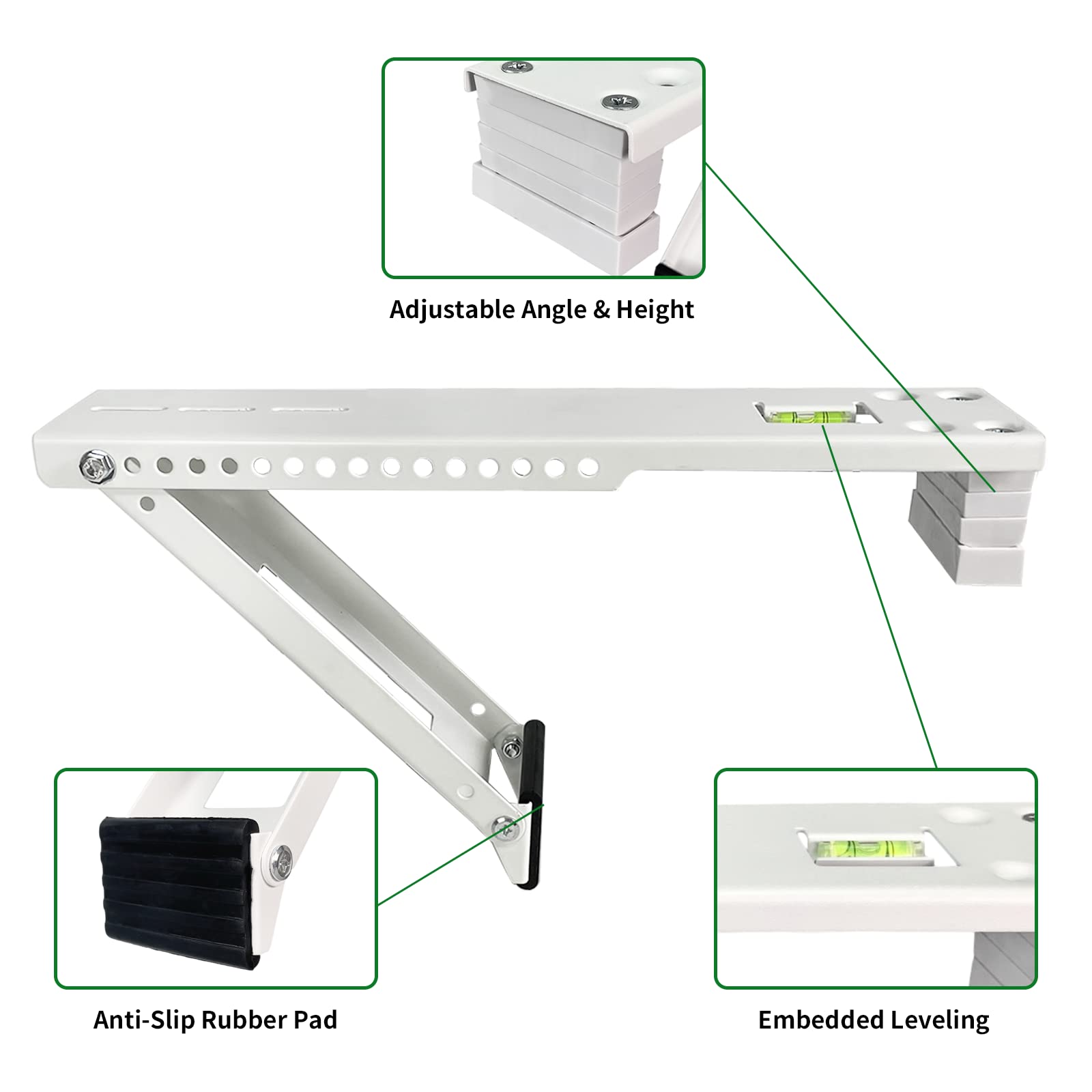 Yehchi window bracket enables safe indoor installation without exterior work.