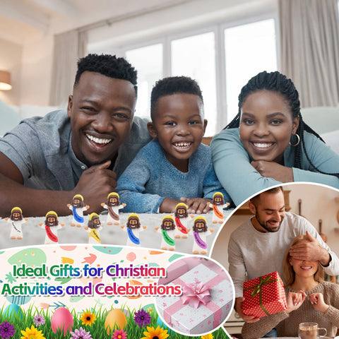 Yelakey Jesus figures ideal for baptisms, Easter and Christmas favors.