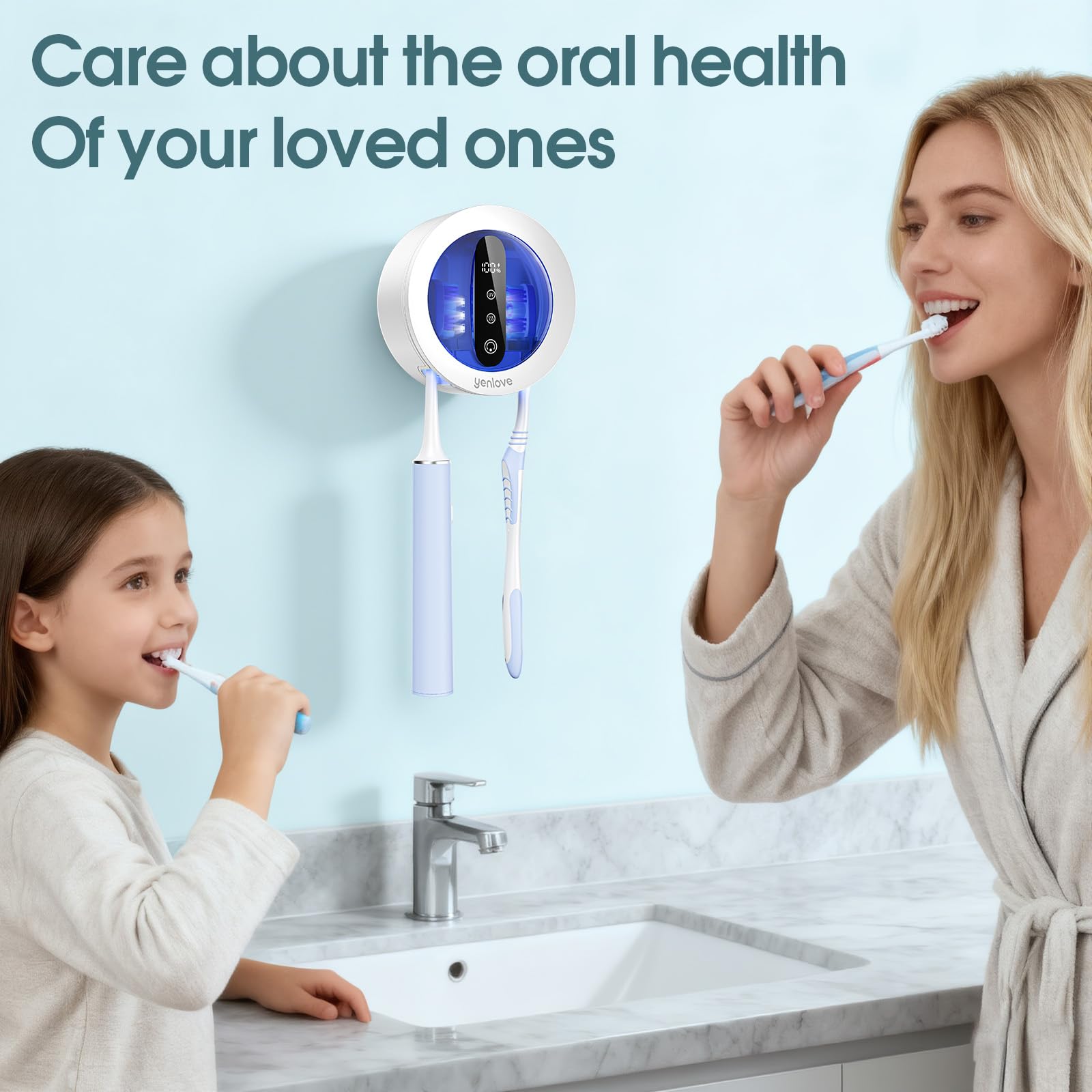 YenLove smart LED display shows status at a glance.