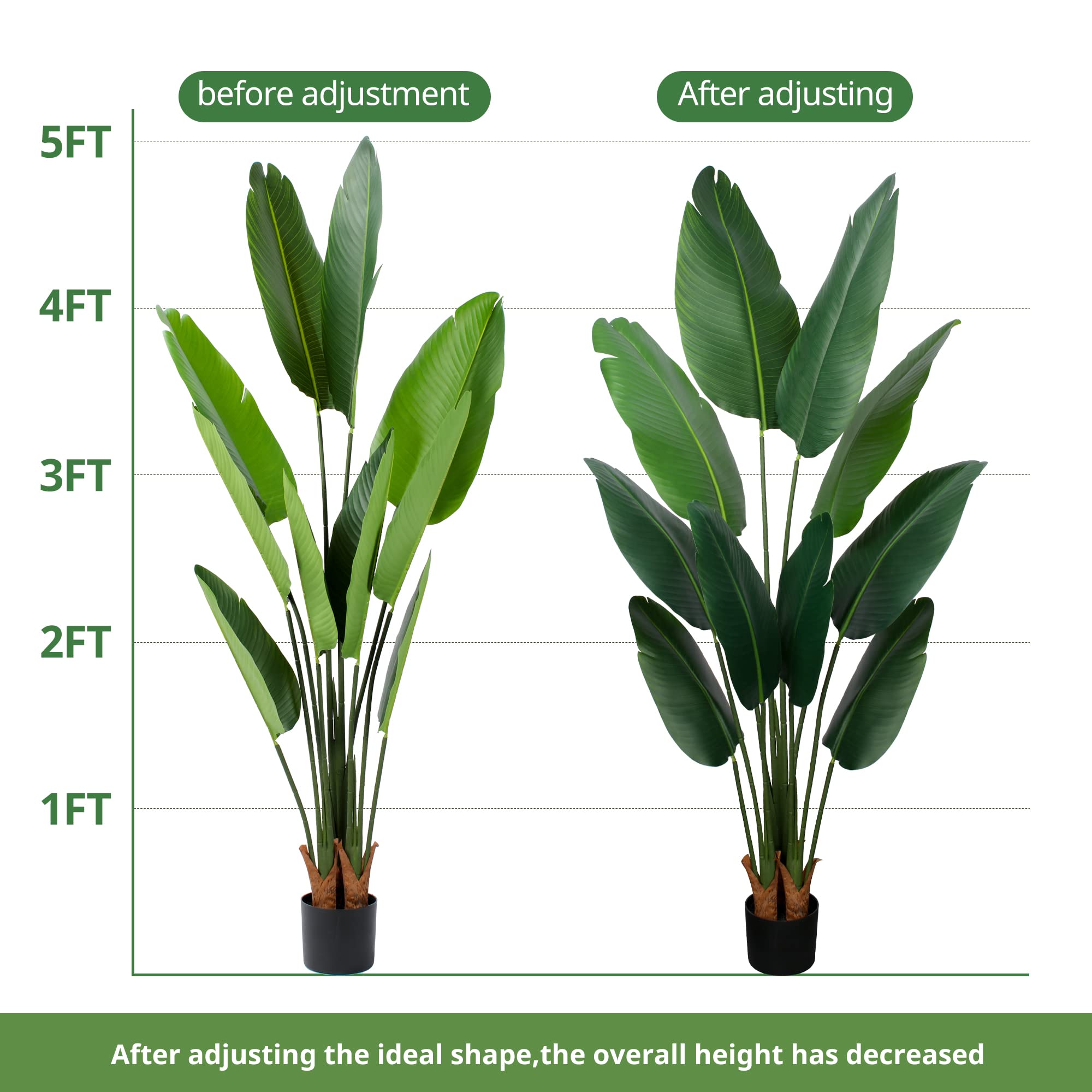 Yepdin Living room decor with plant, bright greenery for modern interiors.