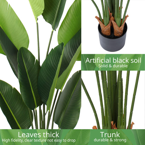 Yepdin Patio outdoor decor plant, weather-friendly for balconies.