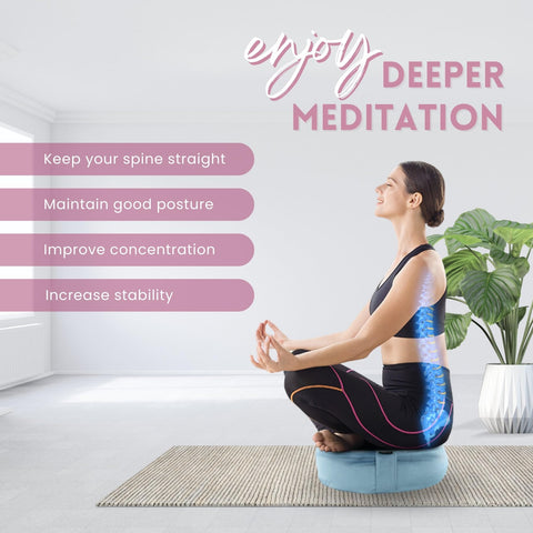 Yes4All adjustable buckwheat height for yin yoga and floor seating