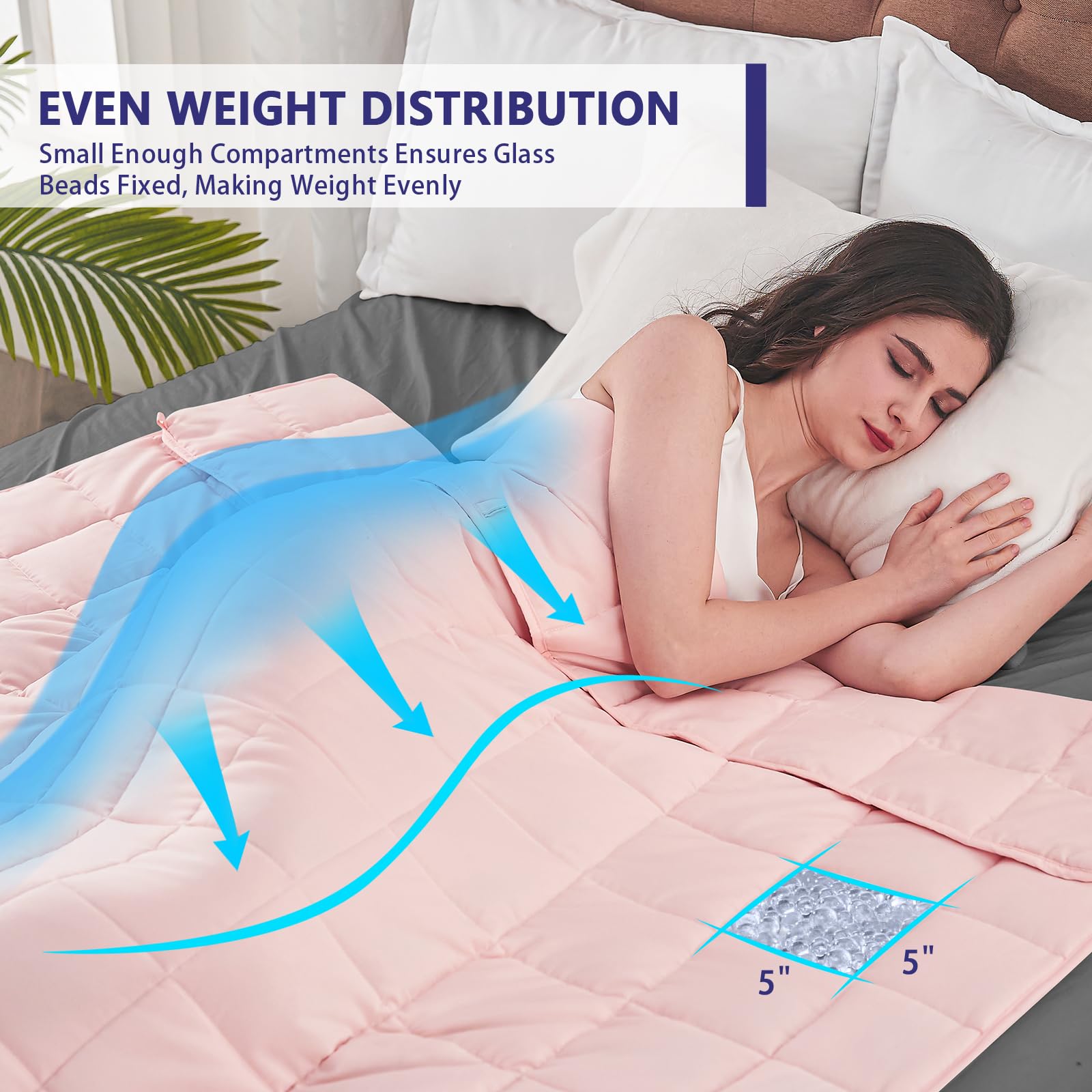 Yescool weighted blanket makes a thoughtful gift for restful nights.