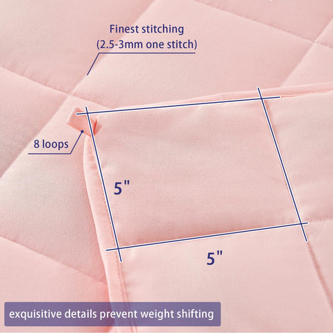Yescool glass bead compartments visible for even weight distribution.