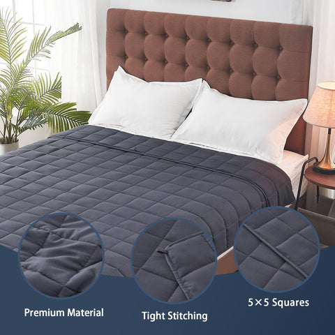 YesCool machine-washable weighted blanket easy to maintain.
