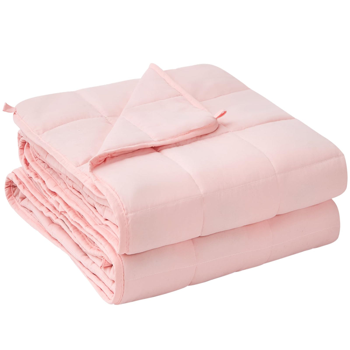 Yescool 20 lb weighted blanket on a queen bed for steady night comfort.