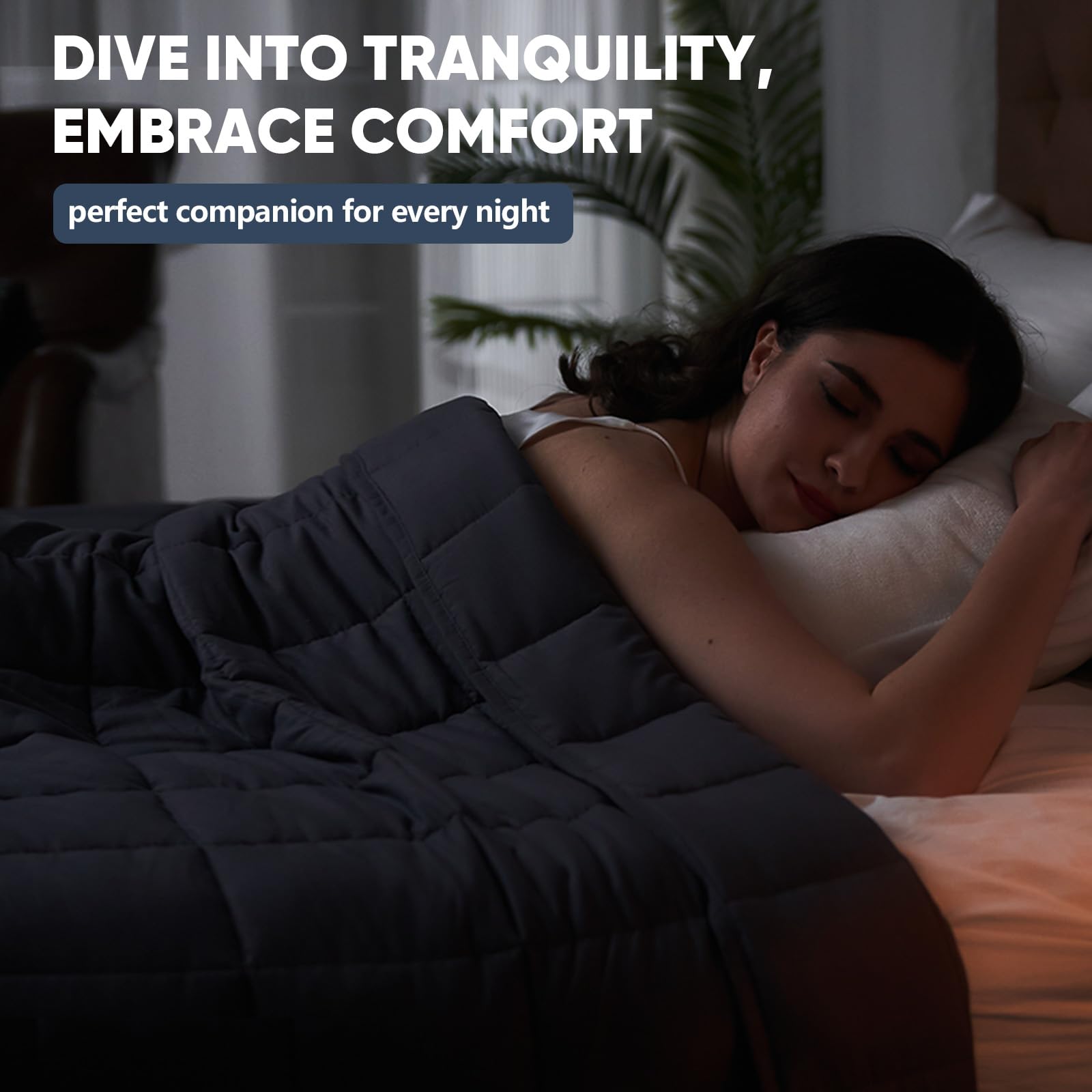 Yescool gift-ready weighted blanket suitable for gifting