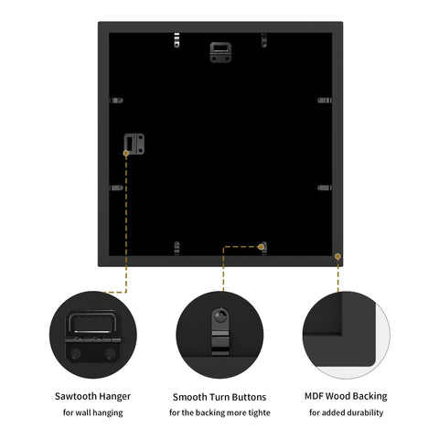 YESKAY supports horizontal and vertical hanging for flexible display.