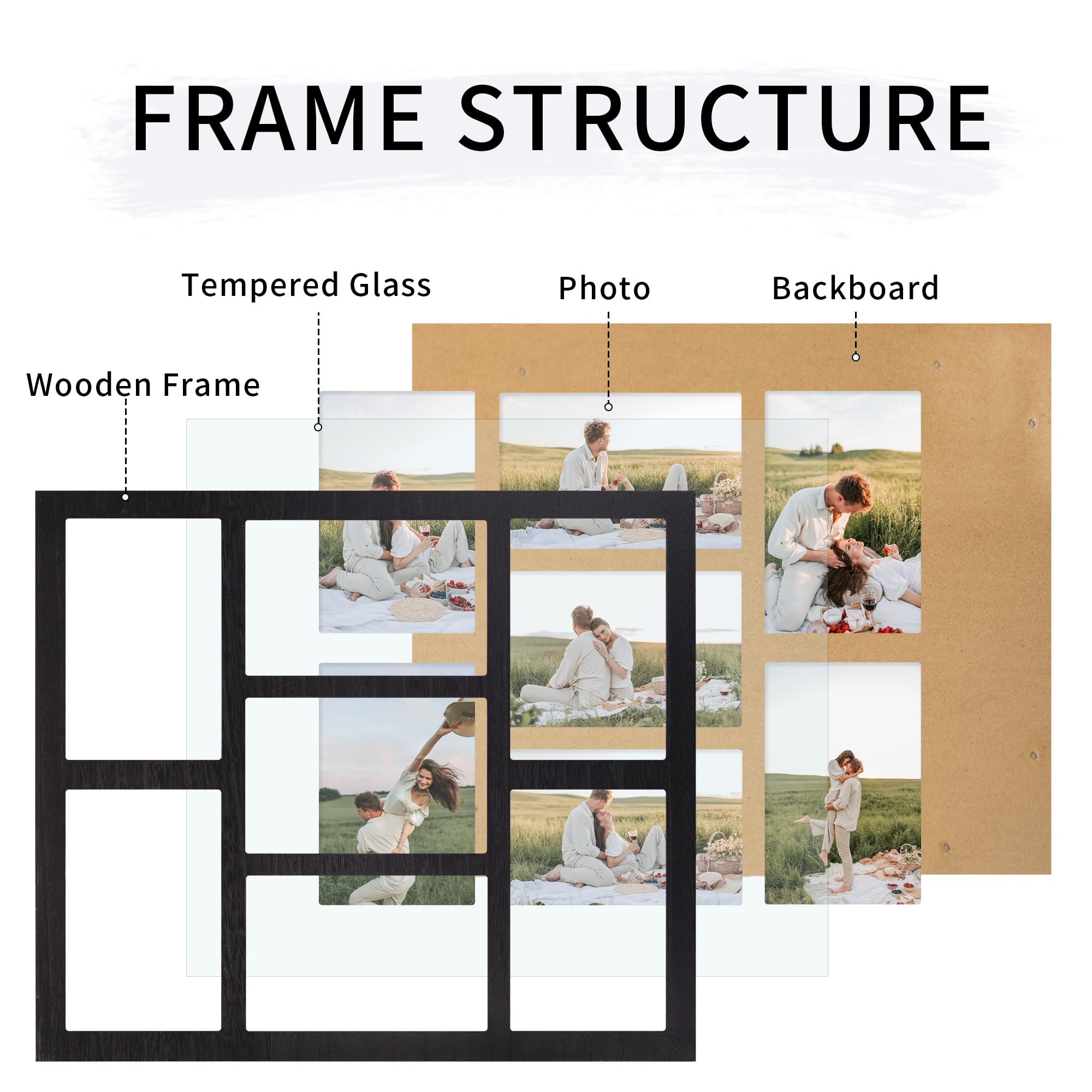 YESKAY tempered glass close up highlighting crystal clear protection