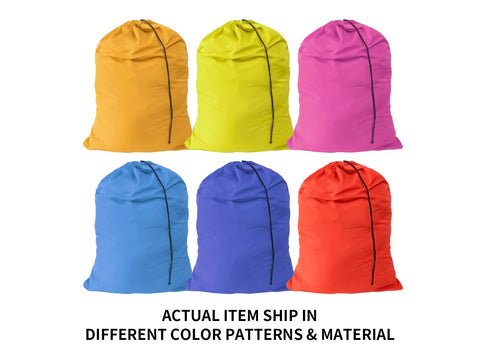 Six-pack mixed colors for color-coded laundry organization.