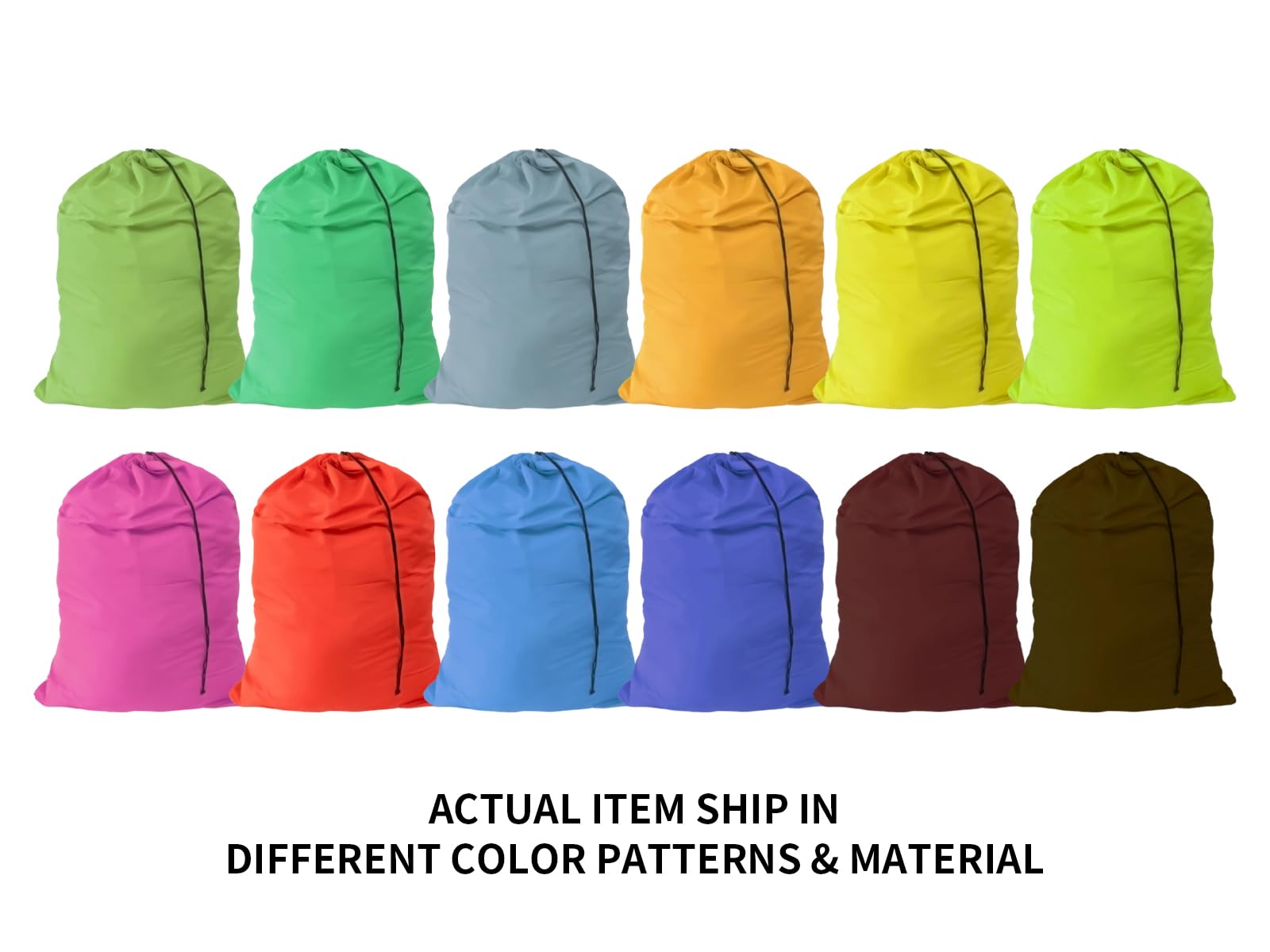 YETHAN drawstring laundry bag keeps contents contained during transport