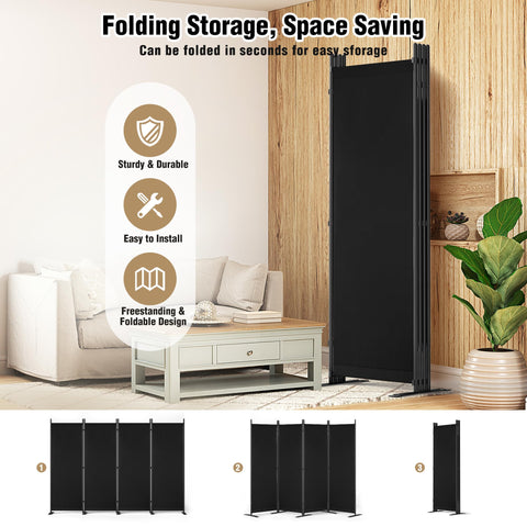 Yettsoy black office room divider blends with modern workspaces.