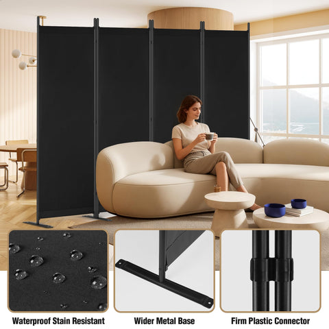 Yettsoy dorm-studio privacy screen partitions living spaces efficiently.