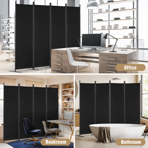 Yettsoy sturdy iron-frame divider enhances room privacy and organization.
