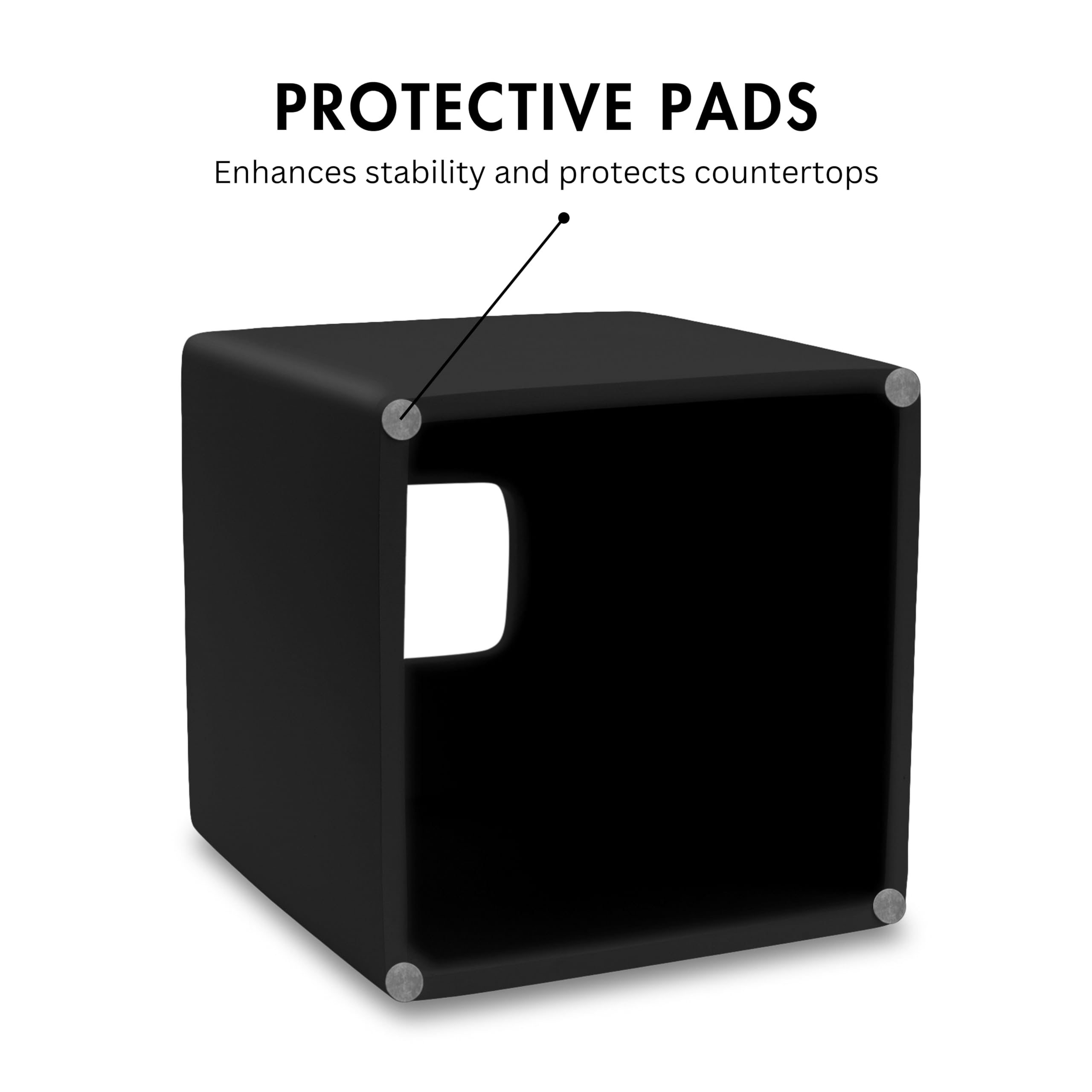 Yew Design rustproof resin tissue box cover with matte finish