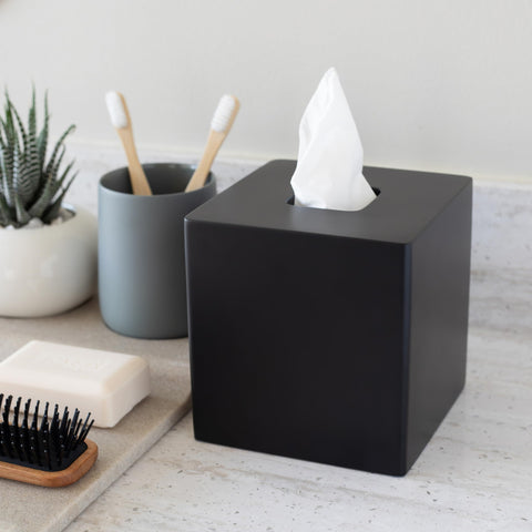 Yew Design versatile tissue box cover for napkins or dryer sheets