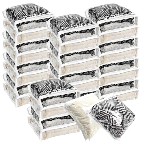 YEXEXINM clear zippered storage bag shows contents for quick retrieval