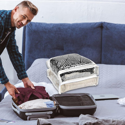 YEXEXINM waterproof zippered bag resists moisture in dorms and hotels