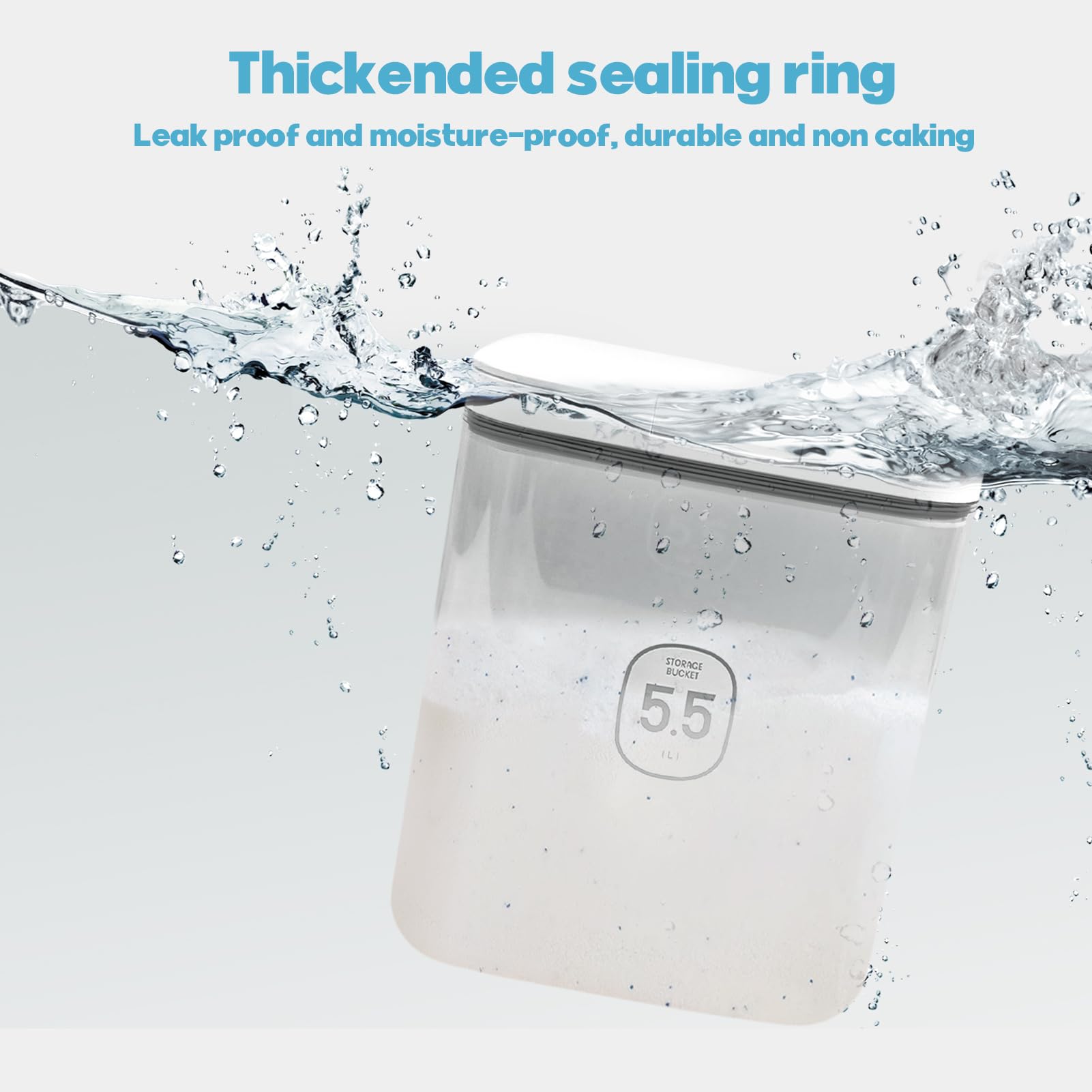 YEXEXINM built-in measuring cup simplifies dispensing pods or powder.