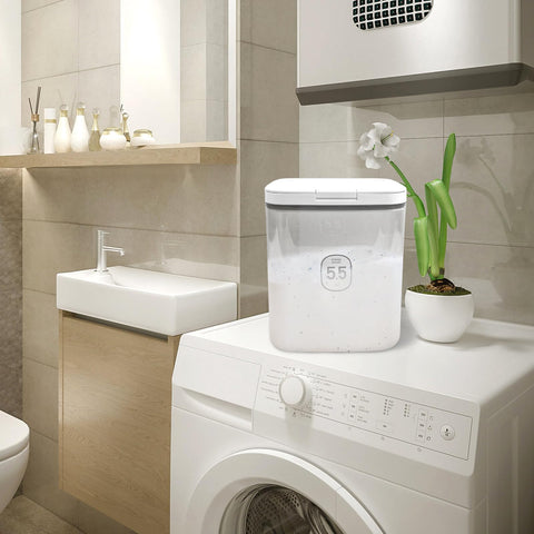 YEXEXINM transparent body shows contents for quick refills and monitoring.
