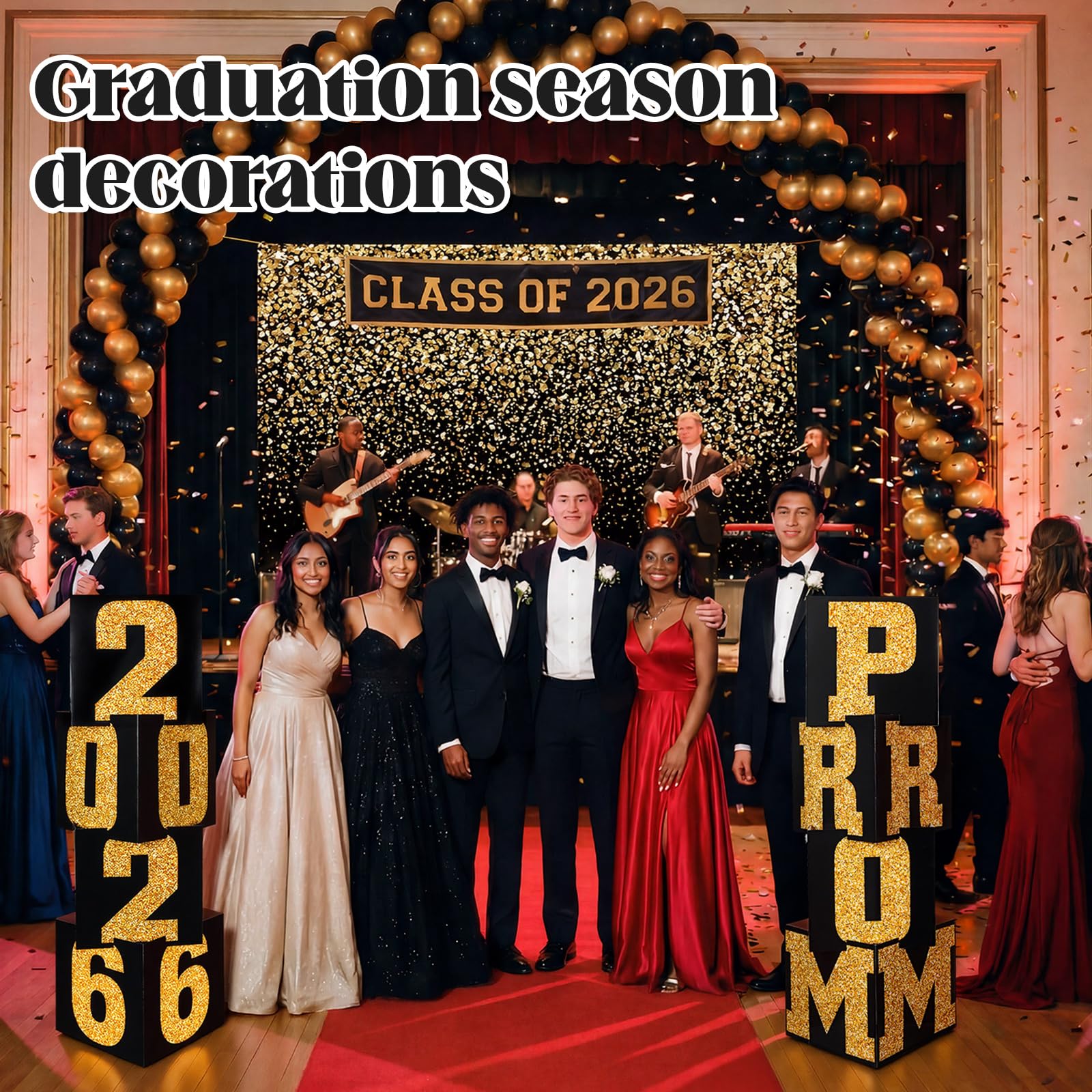 Yexiya background banner 2026 adds a bold celebration to the event space.