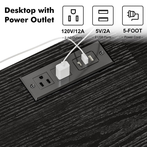 YGEOMER open mesh shelves hold consoles and media devices