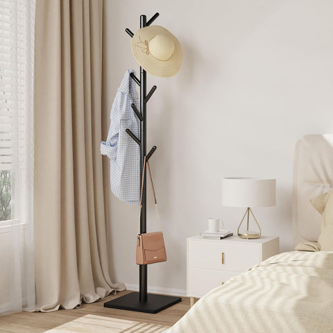 YheenLf freestanding hall tree ideal for bedrooms and foyers.