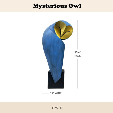 YHHRESINHOME bookshelf owl statue adds personality to living spaces.