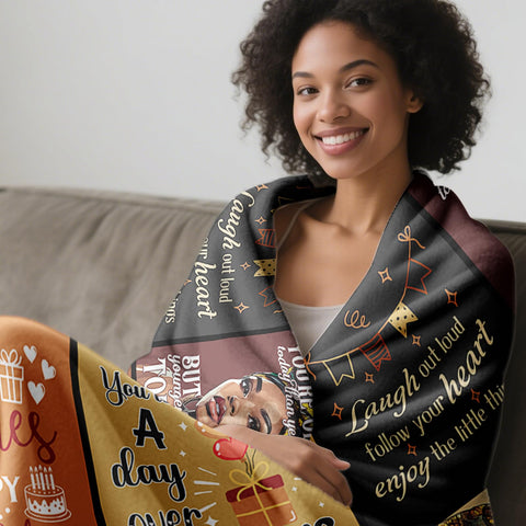 YHIKOUY blanket pattern detail showing elegant design and gift-worthy appeal