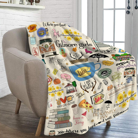 YiCoogius flannel fleece throw durable fabric resists shedding.