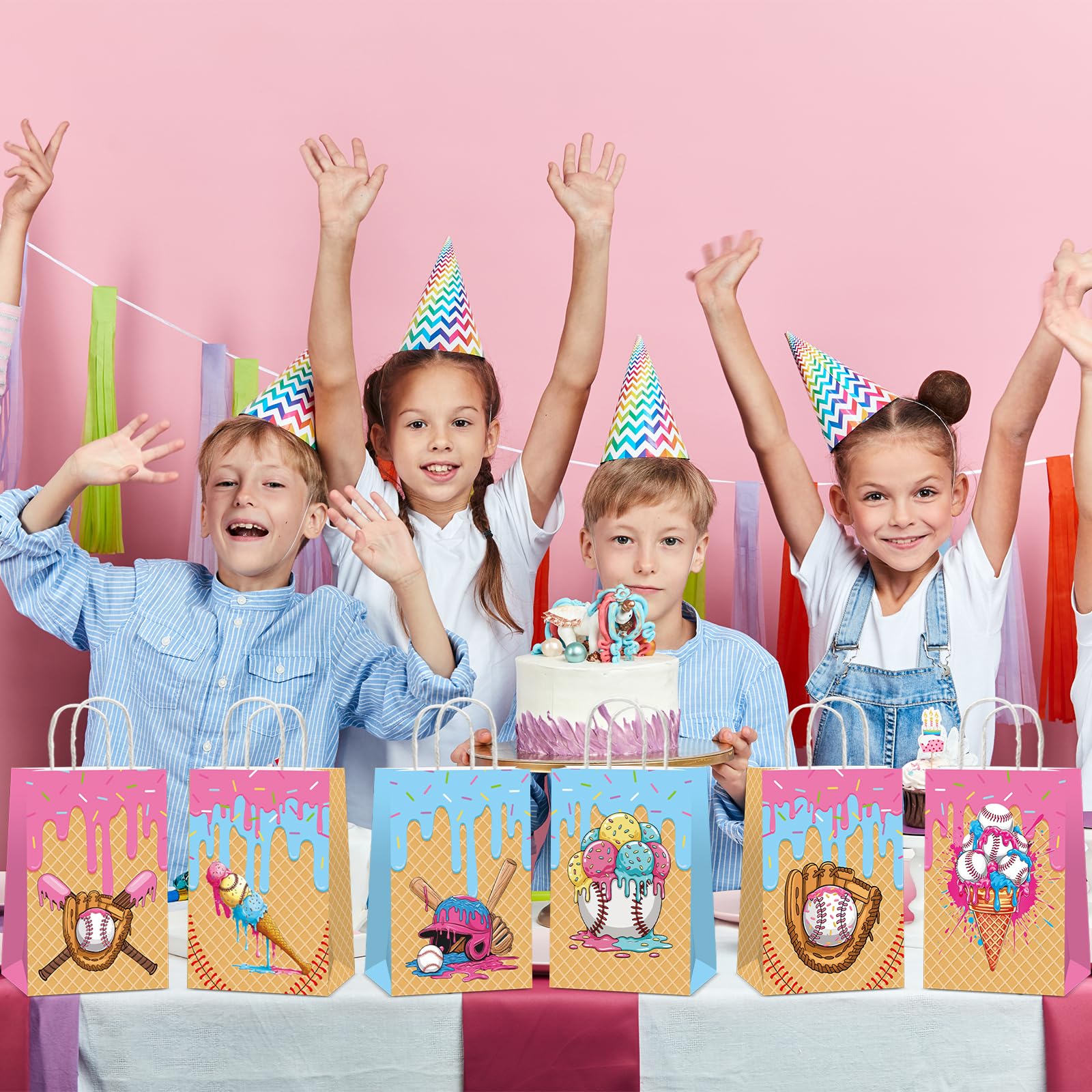 Yiaoyinnz ice cream drip bags are easy to fill and share.