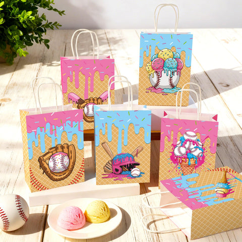 Yiaoyinnz thick kraft-paper bags are sturdy for snacks and small gifts.