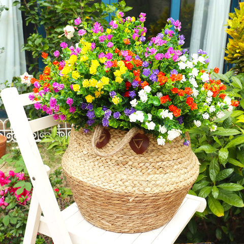 YIBUKIY 7-stem bundles with bushy leaves support lush displays.