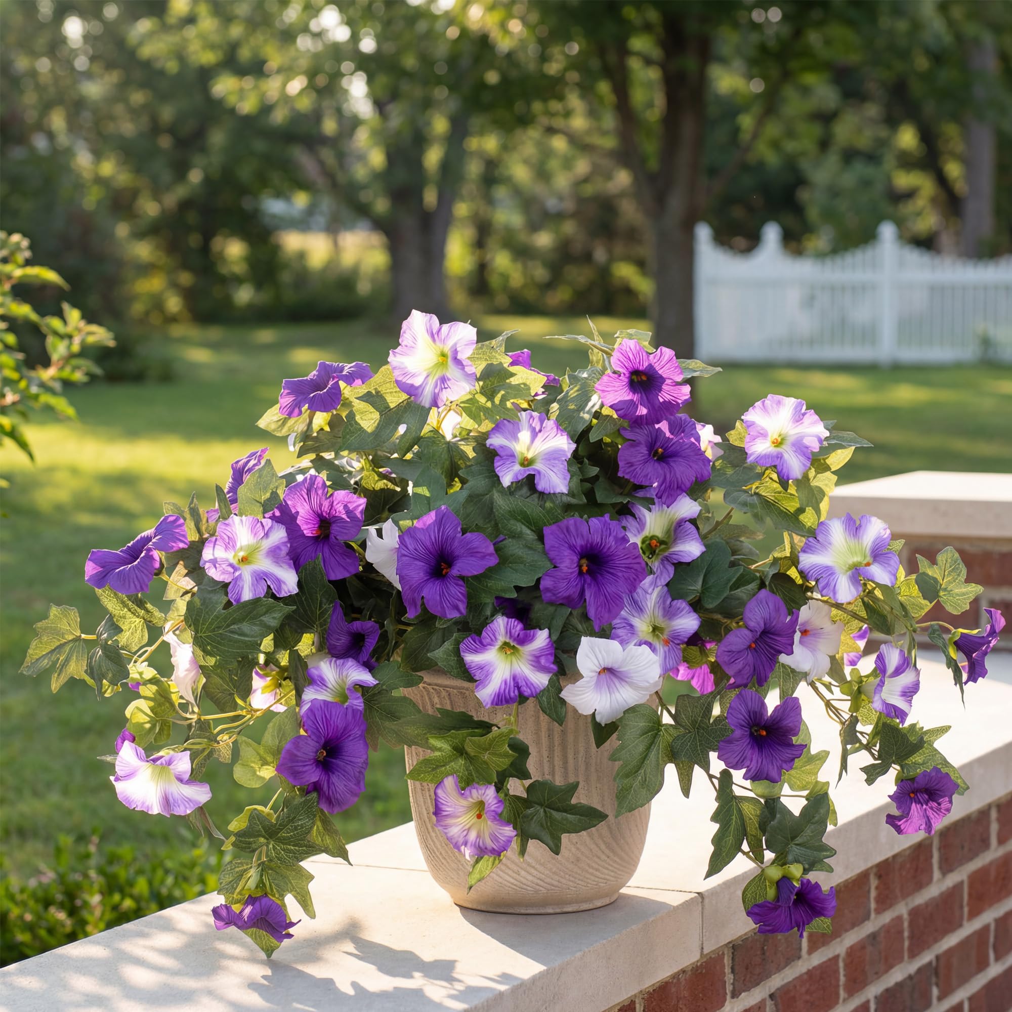 YIBUKIY DIY-friendly vines with detachable flower heads for custom arrangements.