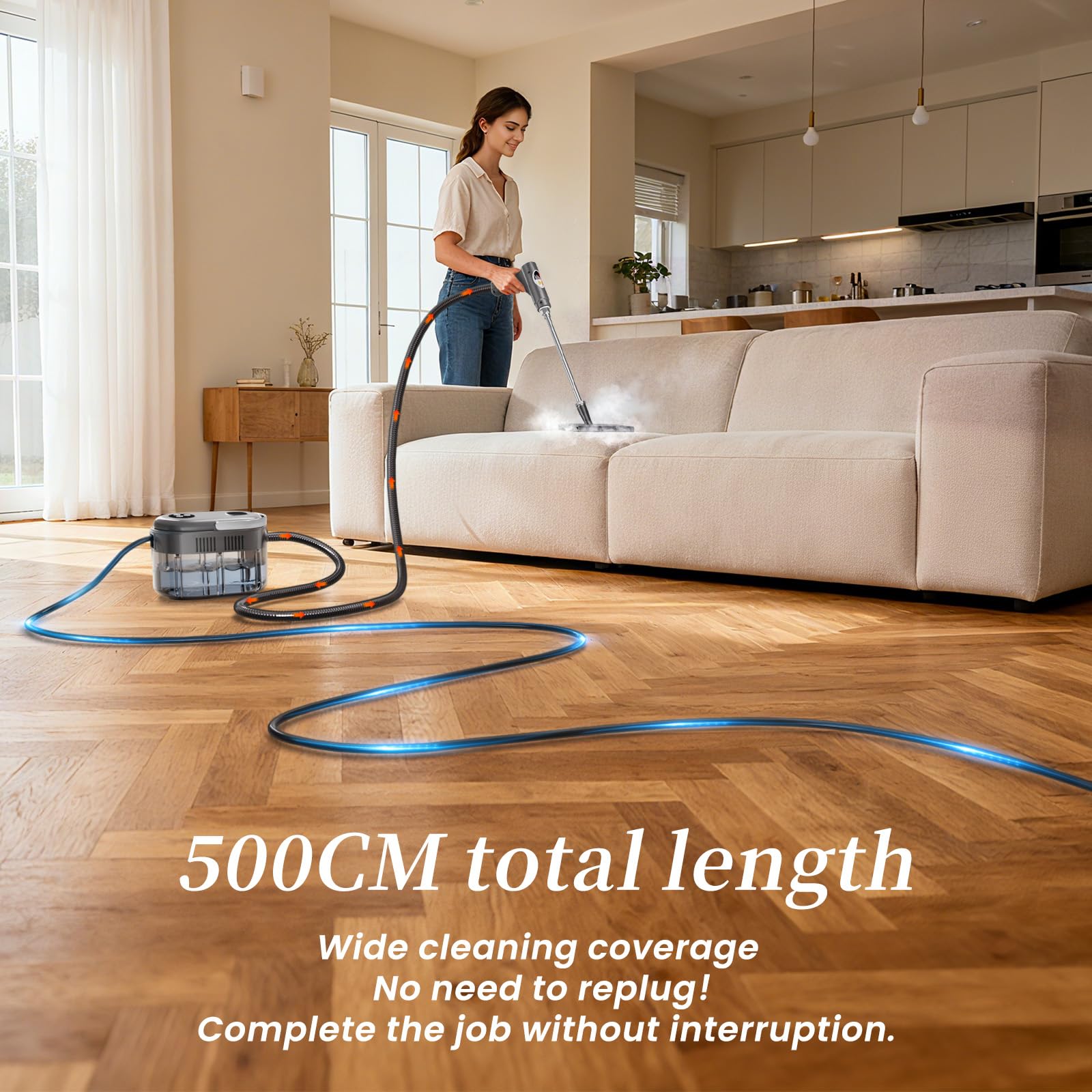 YICHENGDA steam cleaner accessory kit for versatile tasks