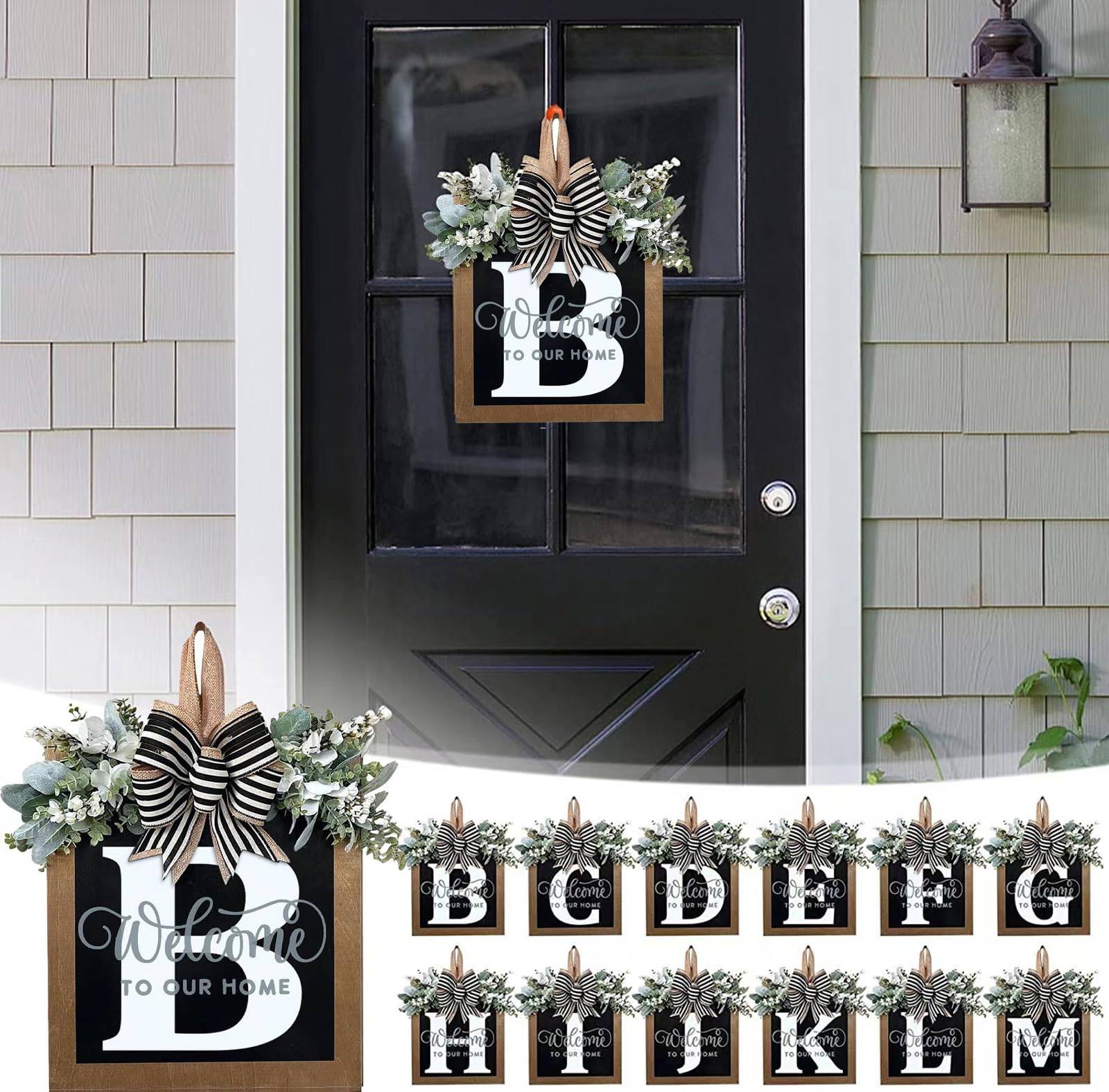 YICORIP gift-ready wreath arrives ready to display with no maintenance
