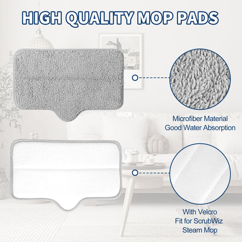 Yicotira pads washing demonstration for easy machine cleaning.