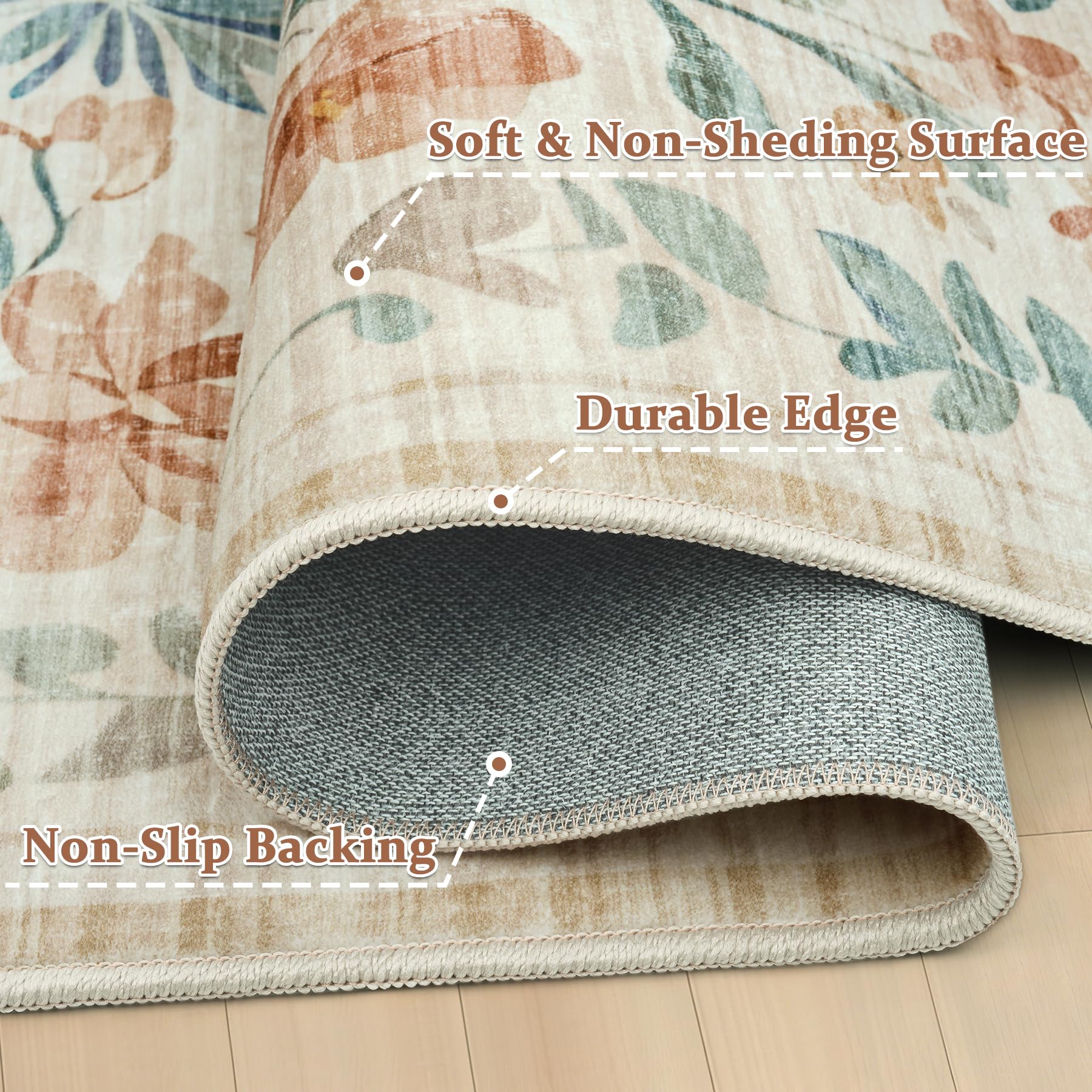 Yidanamy foldable area rug ships compact and easy to store.