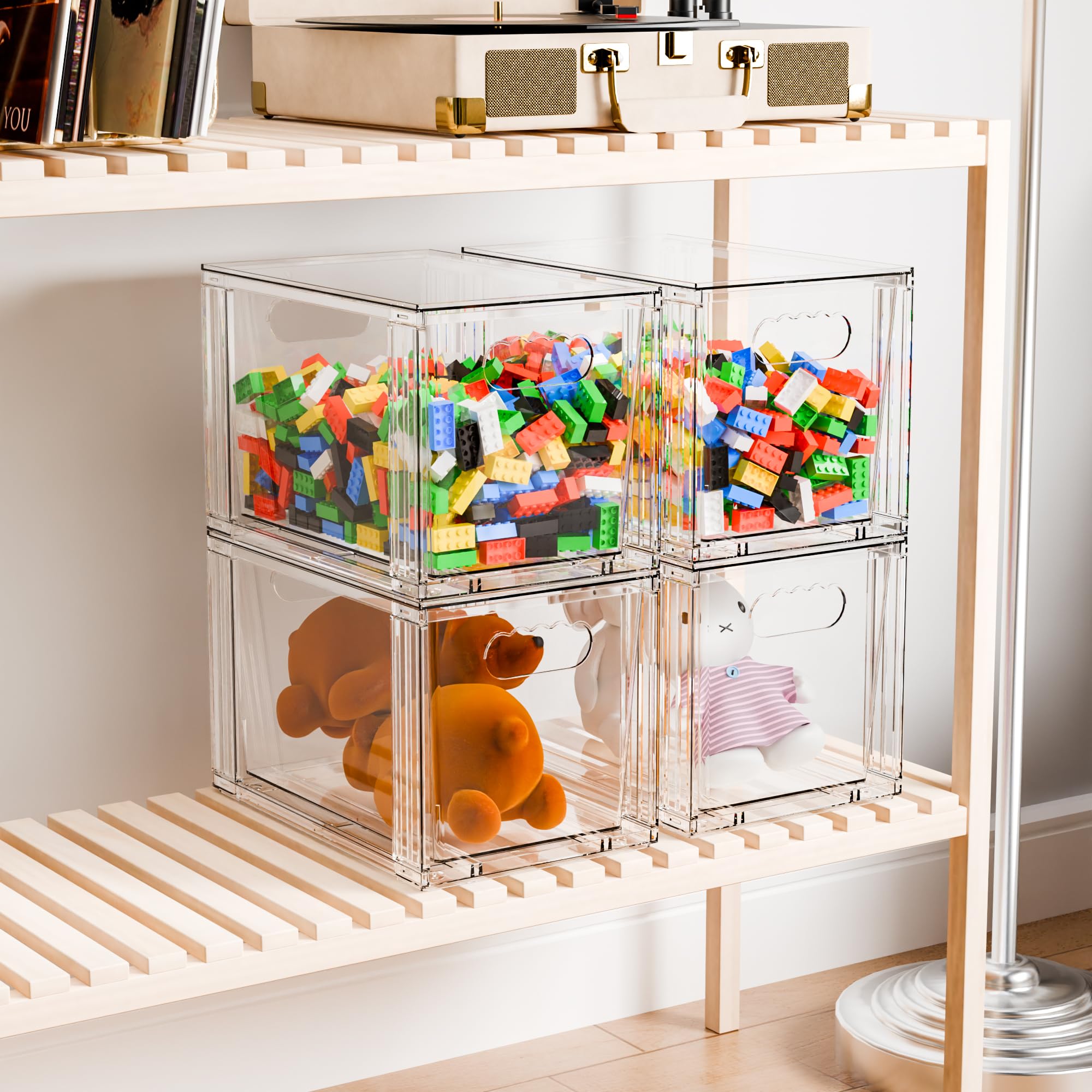 Yieach baby bottle organizer keeps bottles orderly and ready