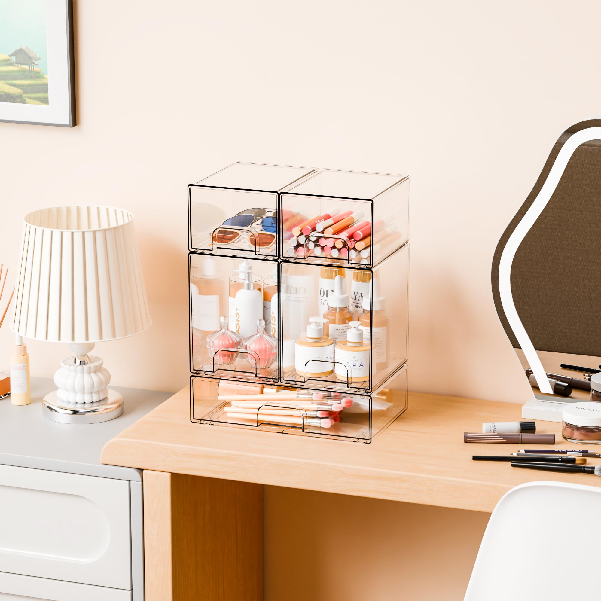 Yieach organization solution organizes baby gear and office supplies alike
