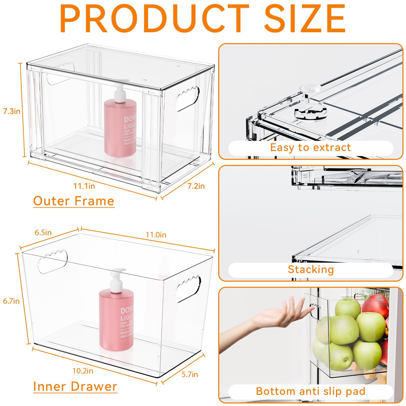 Yieach under-sink organizer keeps toiletries neat and accessible