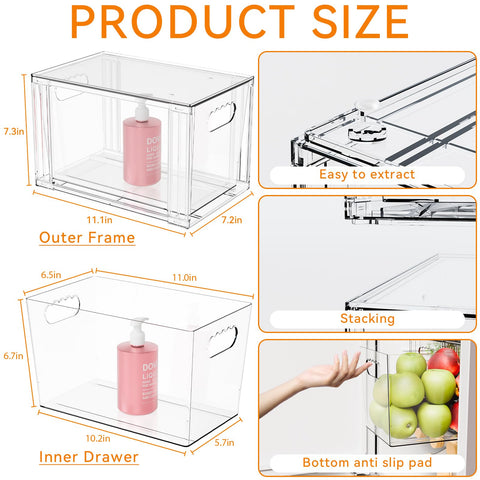 Yieach under-sink organizer keeps toiletries neat and accessible