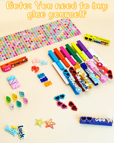 Yigney Cheer Pins duck charms add playful spirit to clips