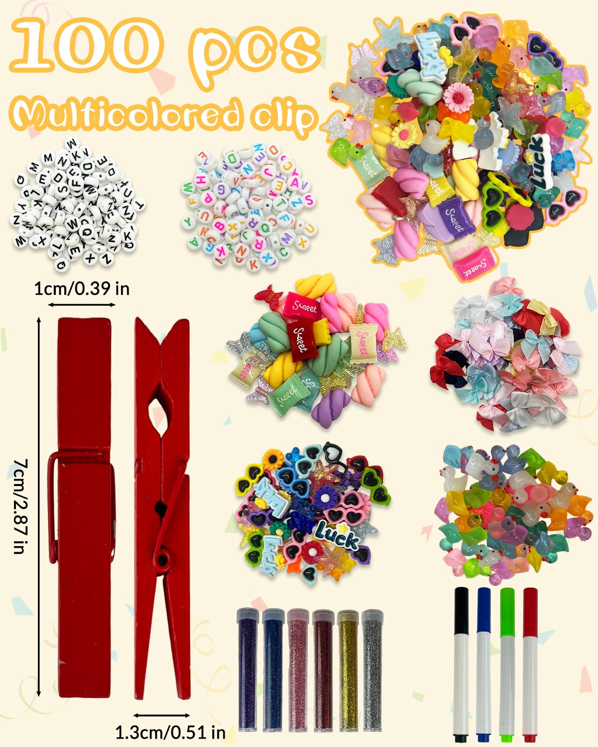 Yigney Cheer Pins mini bows elevate uniforms and bags with vibrant accents