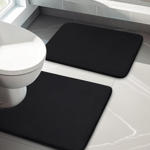 YIHOUSE bathroom rug set 24x16 in soft, absorbent memory foam for everyday comfort