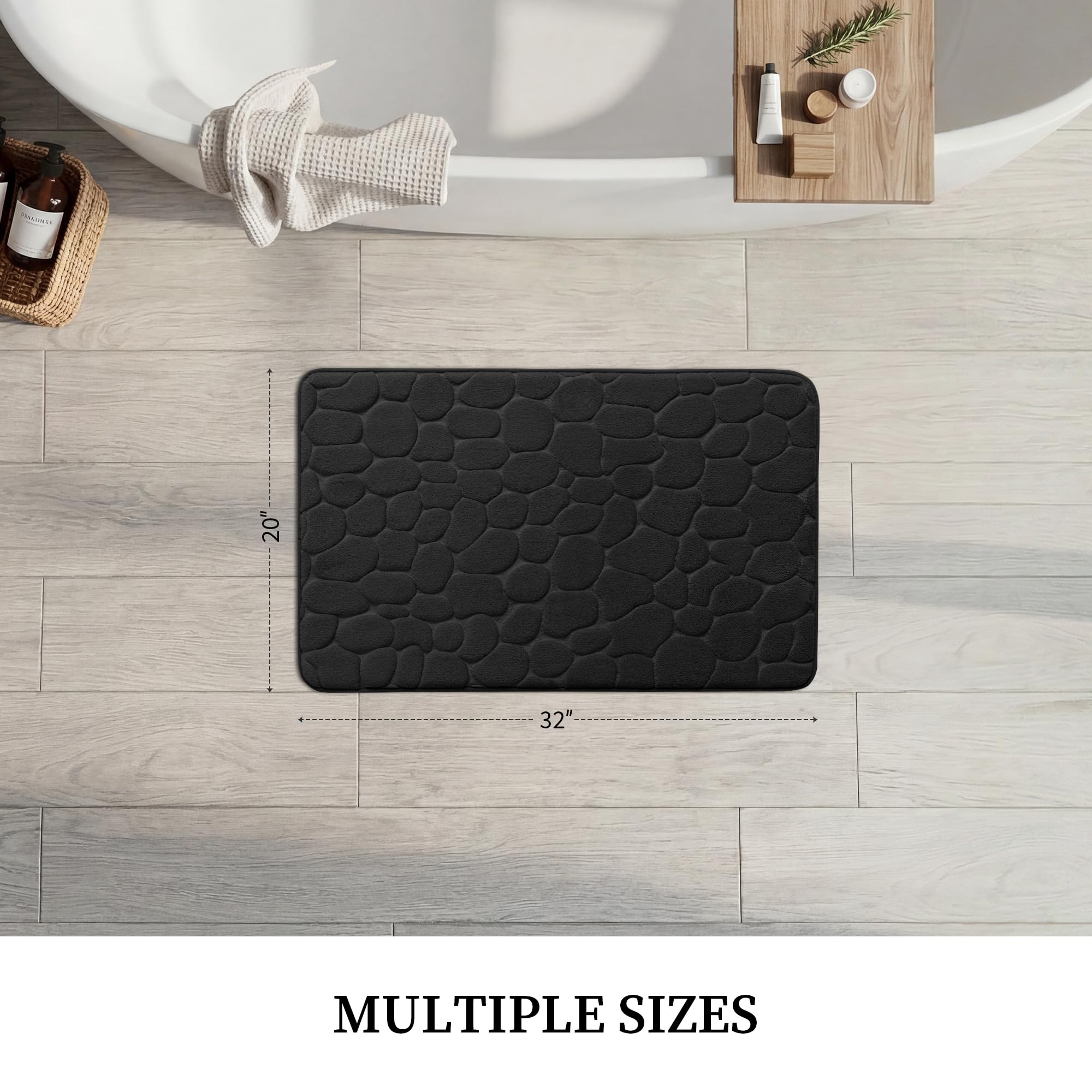 YIHOUSE cloud-soft surface adds comfortable support under bare feet.