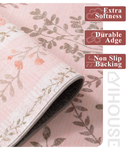 YIHOUSE durable rug suitable for nurseries and kids play areas.