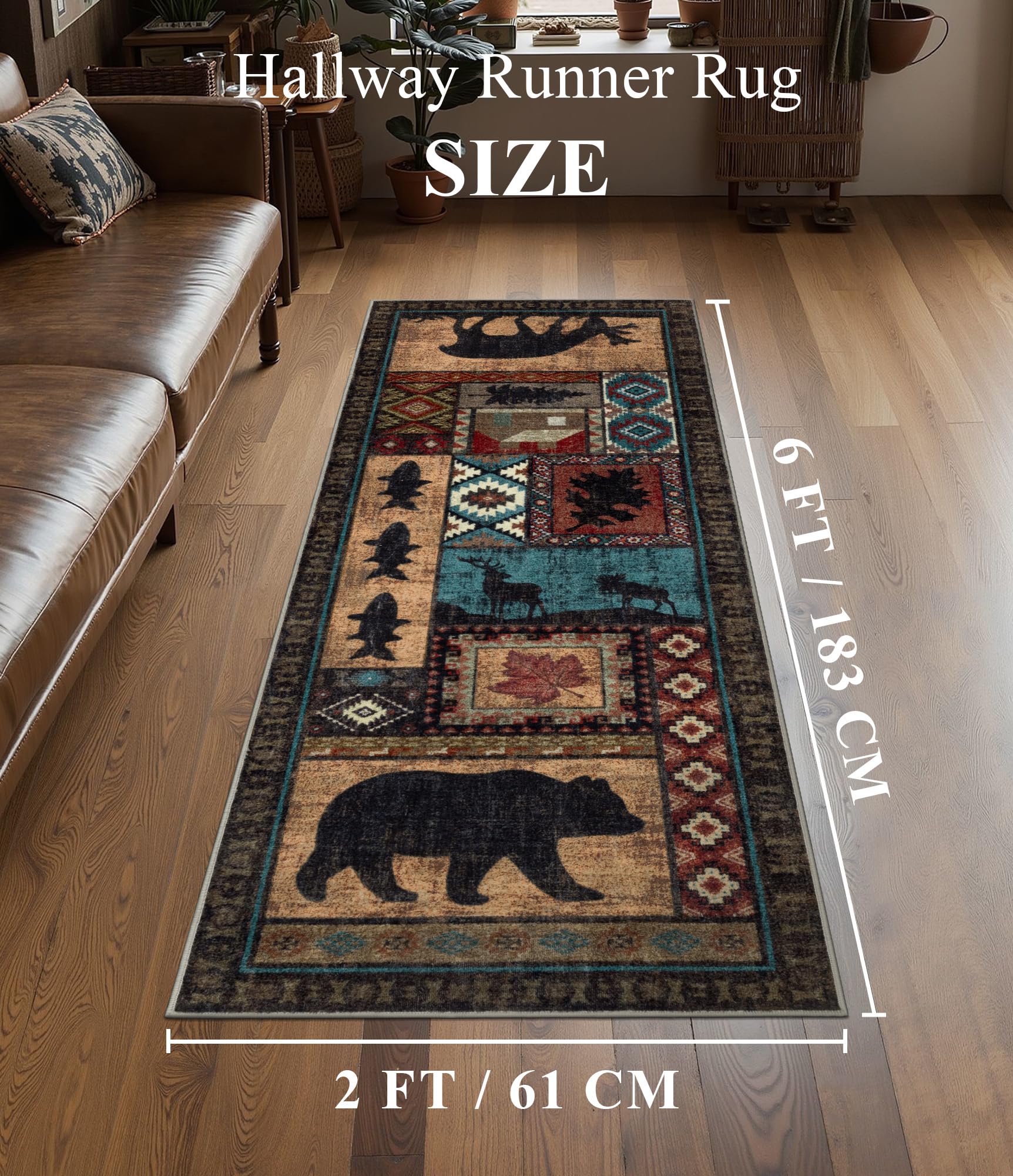 YIHOUSE entryway mat with non-slip backing keeps areas stable during busy mornings.